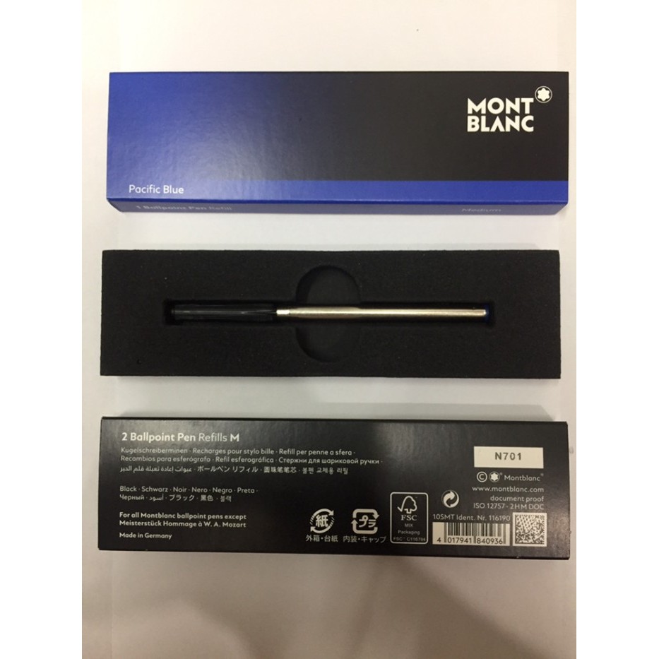 

Ready Refill Balpoint Montblanc ORIGINAL BLUE