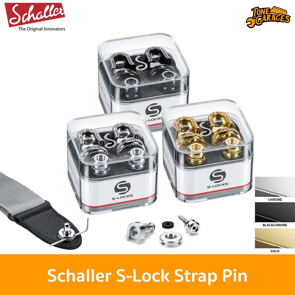 Kunci Pin Tali Gitar Schaller S-Lock (Berbagai Warna) |1FA55F7E|
