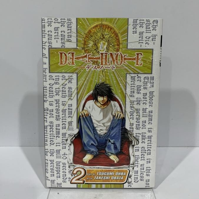 Sale Death Note Vol 2 Tsugumi Ohba Viz Media Komik English Manga