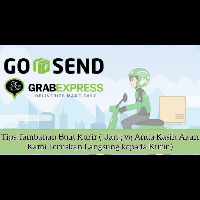 

Produk Hits Tips Tambahan Buat Kurir Gojek / Grab
