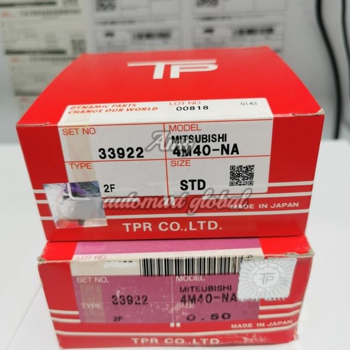 [AMG] Ring piston Mitsubishi L200 4m40 4mm japan