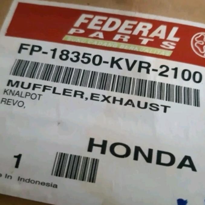 [IMH] KNALPOT REVO LAMA OLD REVO 100 ORIGINAL FEDERAL