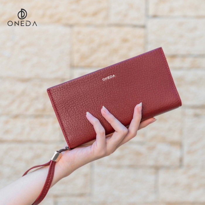 BERGARANSI Oneda Dompet Panjang Kartu Cash Coin Wanita #W3221
