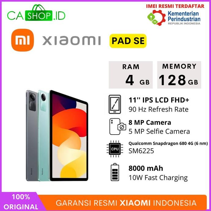 Xiaomi Redmi Pad SE - 4/128GB + 6/128GB + 8/128GB Mi Tablet RedmiPad
