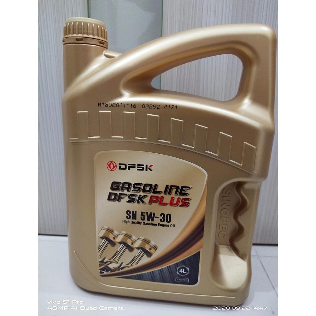 GASOLINE OIL SN 5W-30 4L DFSK GLORY 580/560/I-AUTO