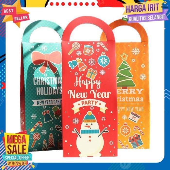 

PROMO BXLL PAPERBAG BOX KOTAK NATAL CHRISTMAS BINGKISAN TEMPAT HADIAH KADO FURUBA