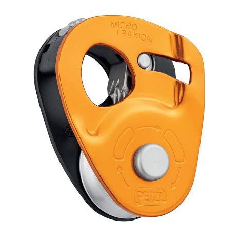 Plan Petzl Micro Traxion Pulley Rescue Katrol Panjat Tebing Alat Caving