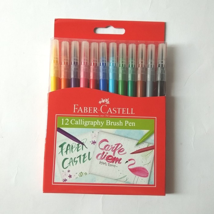

Ba Calligraphy Brush Pen Faber Castell 12 Wrn