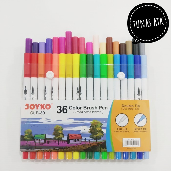 

Ba Joyko 36 Color Brush Pen Clp-39