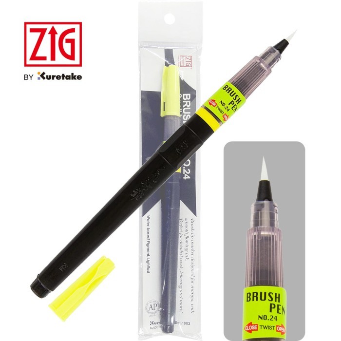 

Ba Zig Cartoonist Brush Pen No.24 (Cndl152-24S)