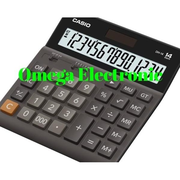 

Casio Dh 14 - Calculator Desktop Kalkulator Meja Kantor Office Dh-14