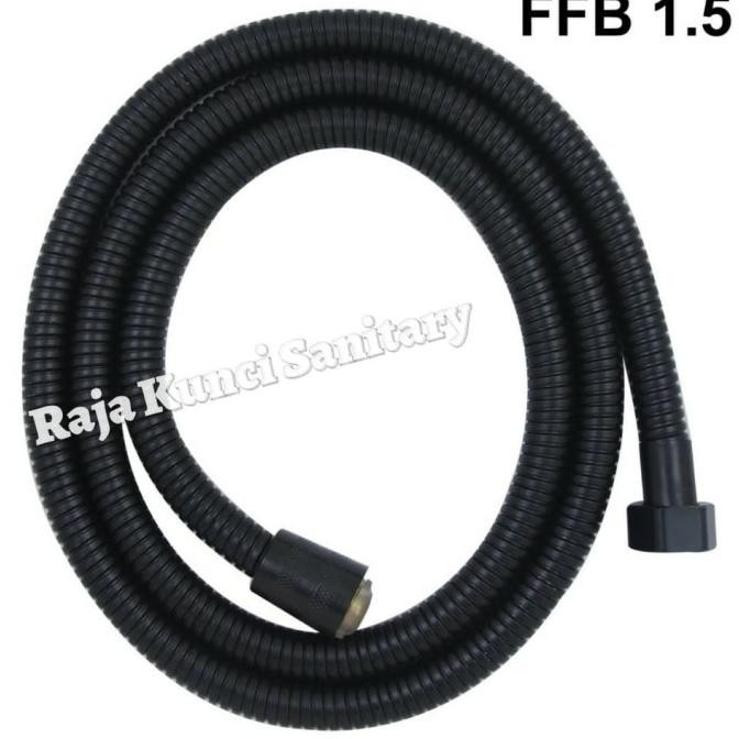 Selang Shower Hitam/Selang Flexibel Hand Shower Hitam