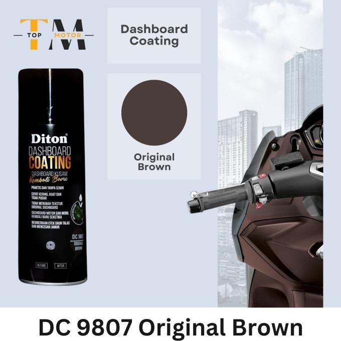 DITON PREMIUM CAT SEMPROT DASHBOARD COATING (8 WARNA) - 400 CC 2807T