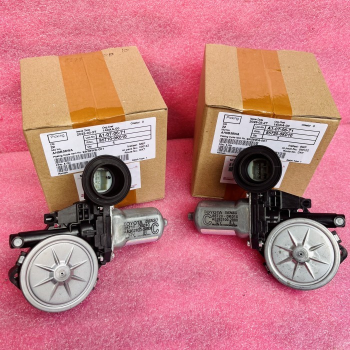 Motor regulator set power window kanan kiri inova old