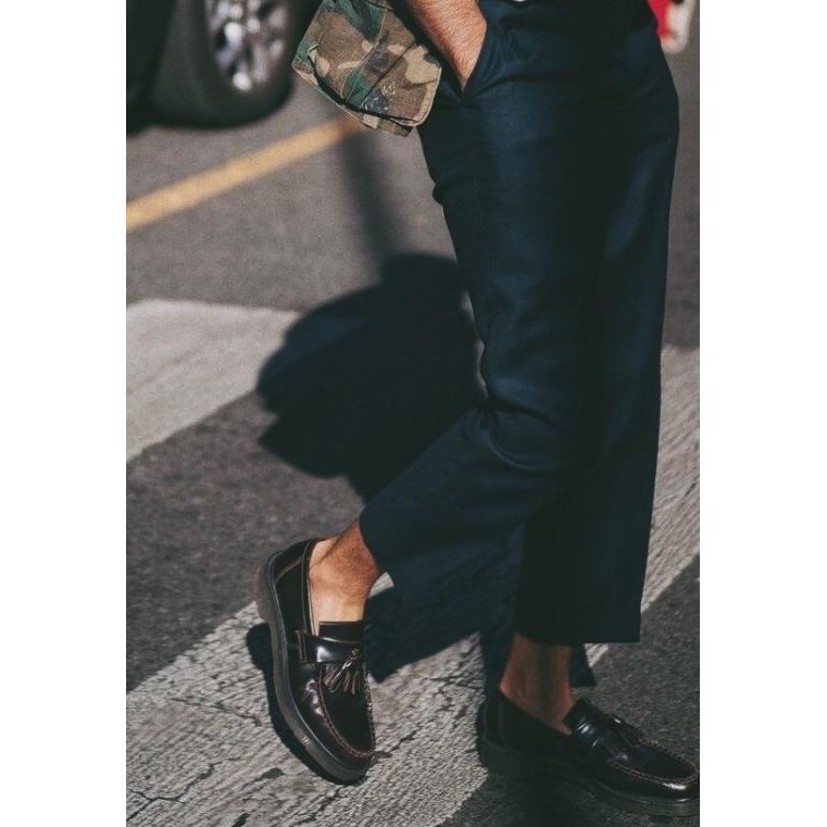 Dr Martens Adrian Loafer Tassel Red Cherry Arcadia (Burgundy)