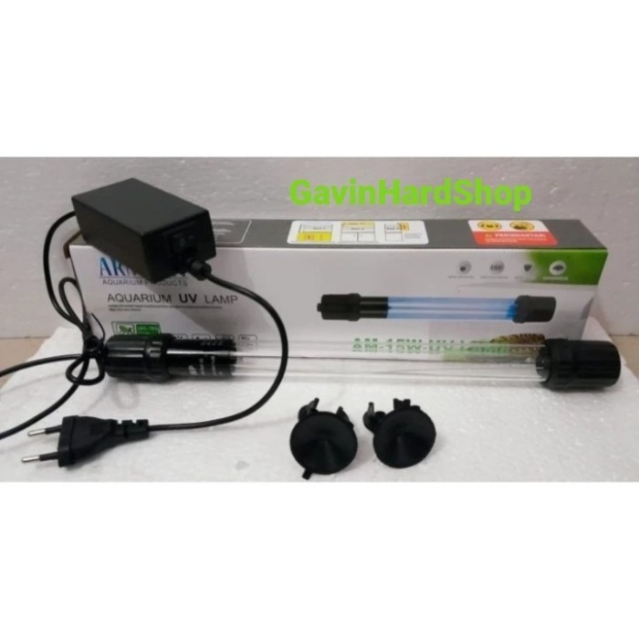 Lampu Uv Aquarium Lampu Uv Celup Lampu Uv Submersible 15 Watt