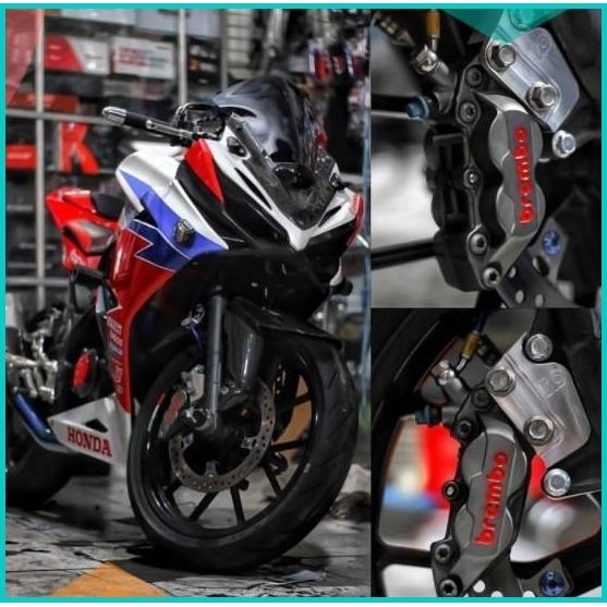 Paket kaliper Brembo p4 breket cbr cb150 kaliper 4p p4 Cbr 150 old 14