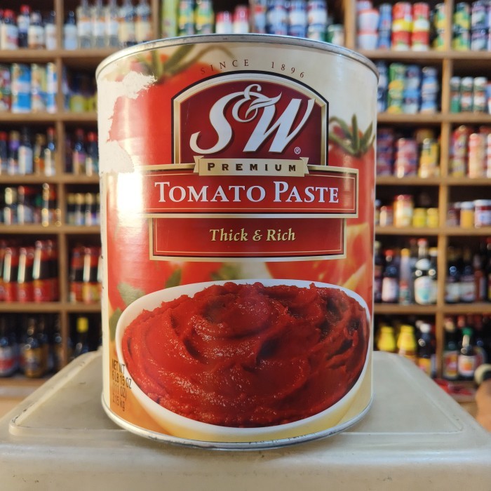 

Dijual!!! S&W Premium Tomato Paste Thick & Rich 3.15Kg