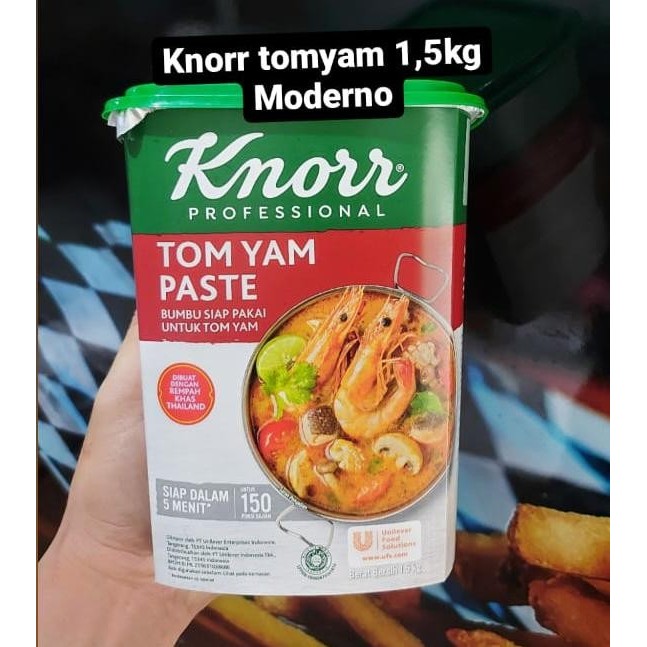 

Dijual!!! Knorr Tom Yum Paste 1,5 Kg