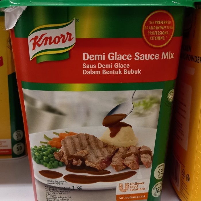 

Dijual!!! Knorr Demi Glace Brown Sauce Mix 1Kg