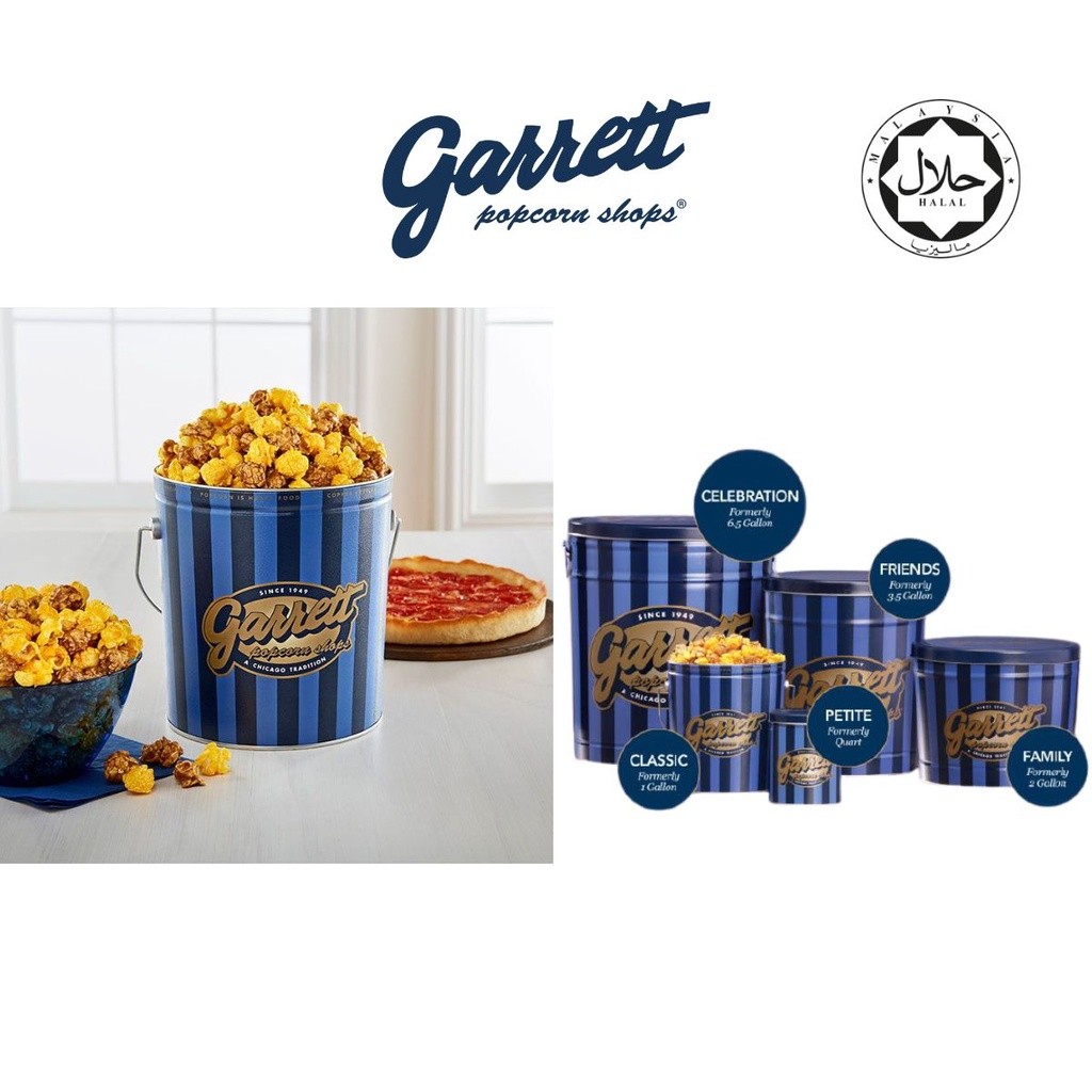

Garrett Popcorn / Popcorn / Popcorn 7 Rasa / Camilan Premium / Ukuran Timah / HALAL / Dikirim dalam 24 Jam & Segar Setiap Hari |2A3A820F|