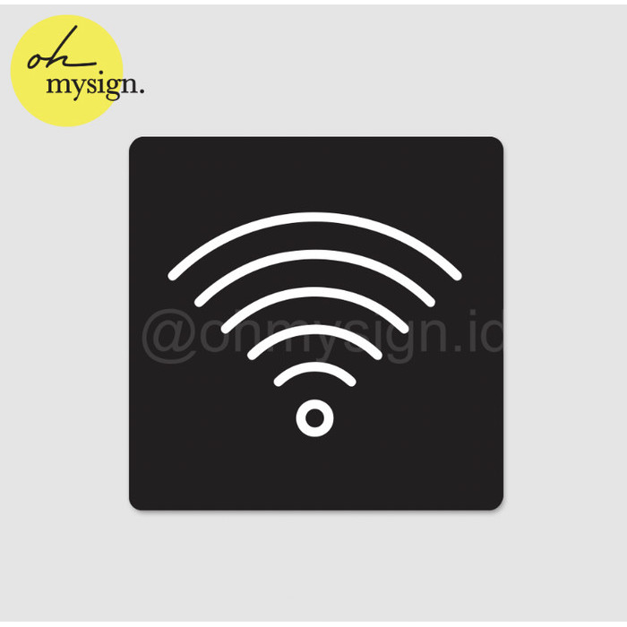 

Grosir SIGN AKRILIK SIMBOL FREE WIFI PRINTED | LABEL SIGN WIFI AREA Elegan