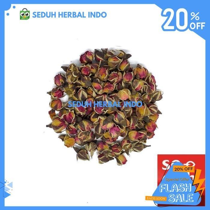 

GOLDEN EDGE ROSE BUD TEA / TEH BUNGA MAWAR EMAS 500 GRAM PRODUK