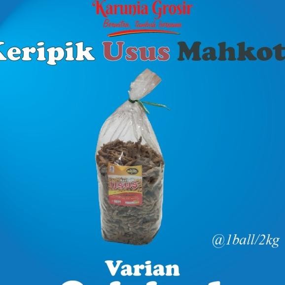 

Keripik Usus Mahkota 2 Kg, 1Kg, 500Gr, 250Gr