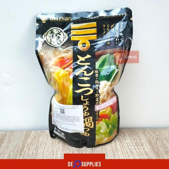 

Mizkan Pork Bone & Soy Sauce Nabe 750gr - Kuah Bumbu Hotpot Shabu Soup