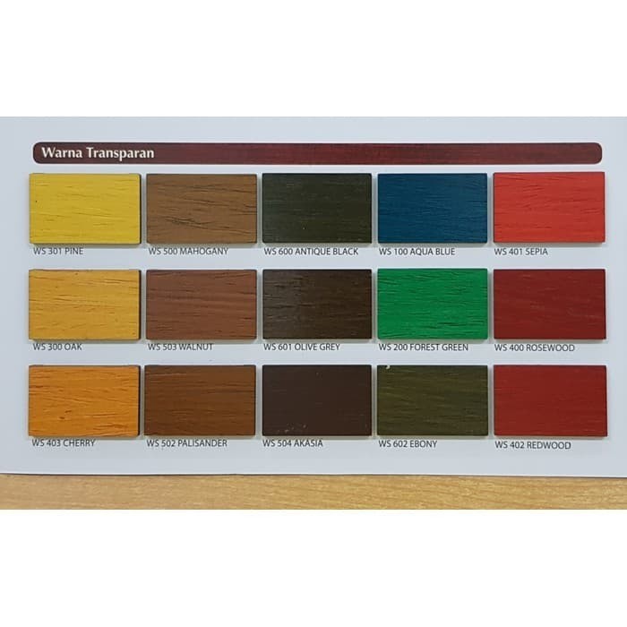 Mowilex Waterbased Woodstain Ws-503 Walnut / Mowilex Ws 503 Walnut Byj