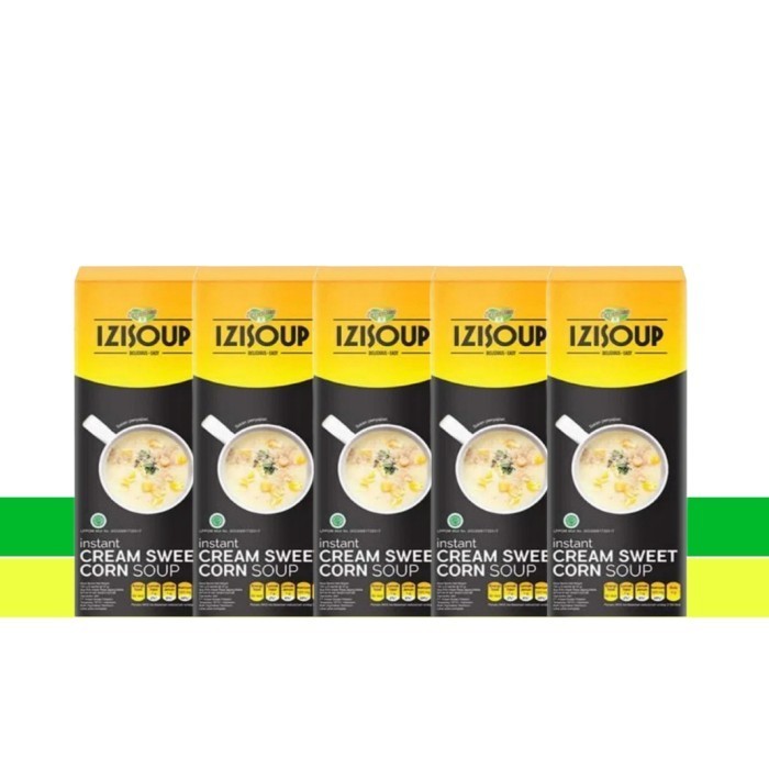 

IZISOUP Sweet Corn Sup Instan Rasa Jagung Manis 500 g