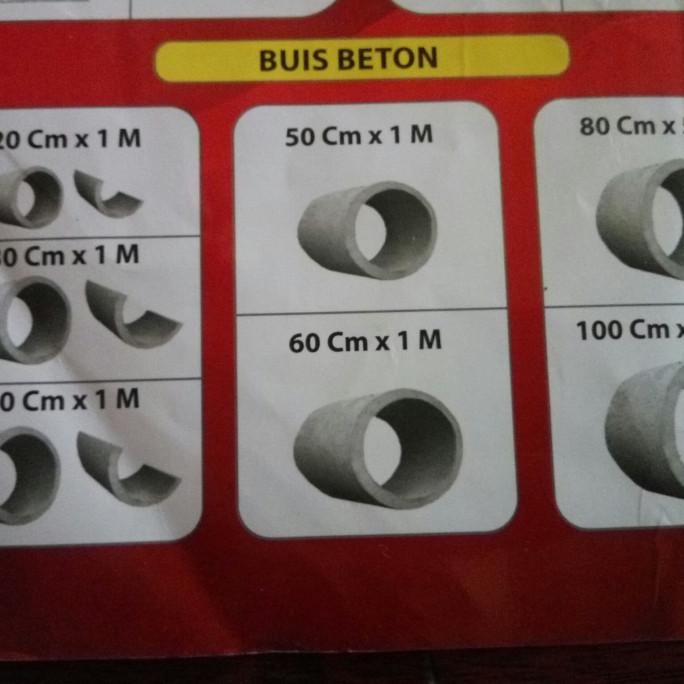 Buis Beton / Gorong Gorong Diameter 20Cm Kode Produk 55459