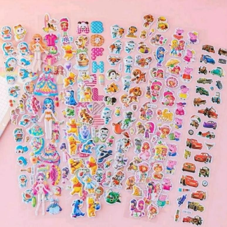 

STICKER TIMBUL 3D PANJANG MOTIF KARTUN LUCU MAINAN TEMPEL CAP-CAPAN ANAK - STIKER MURAH AKSESORIS HIASAN KARAKTER GAMBAR CARTOON DORAEMON BARBIE CARS MOBIL ANIME JEPANG BAGUS CANTIK CUTE IMUT TOYS KIDS ANAK-ANAK KECIL PRIA WANITA INSTANT TERLARIS TERMURAH
