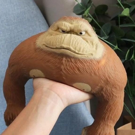 Squishy KINGKONG jumbo GLLA monkey mainan anak monyet orang hutan