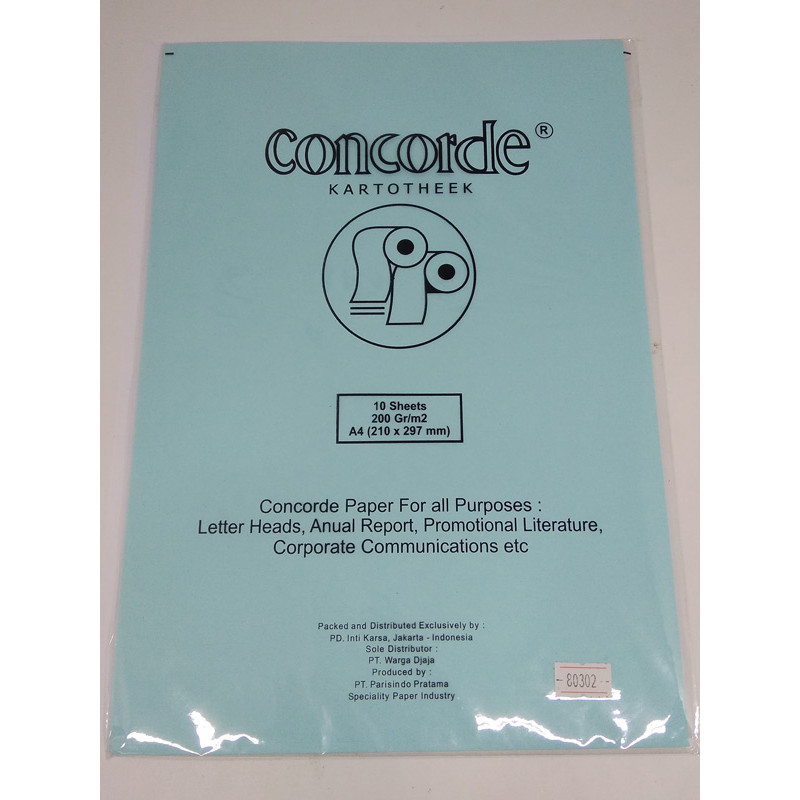 

Gramedia Cirebon - CONCORDE KARTOTHEEK 80302 BLUE