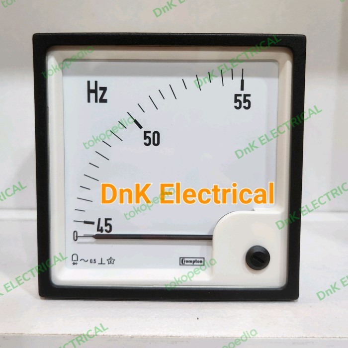 Frequency/Frekuensi Meter - HZ Meter Merk Crompton