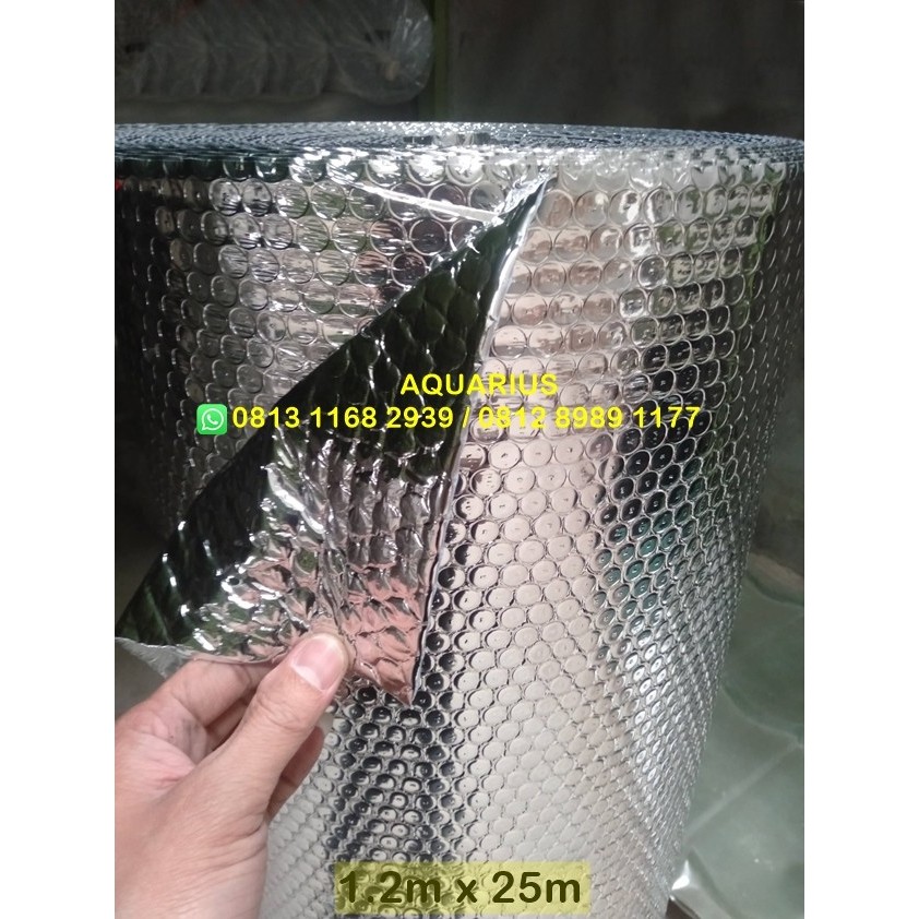 ALUMINIUM BUBBLE FOIL INSULASI PEREDAM PANAS ATAP