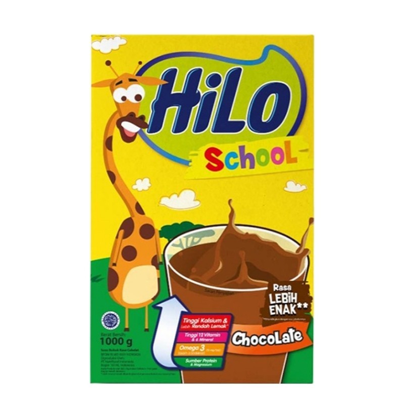 

HiLo School Chocolate Susu Tinggi Kalsium 1 kg