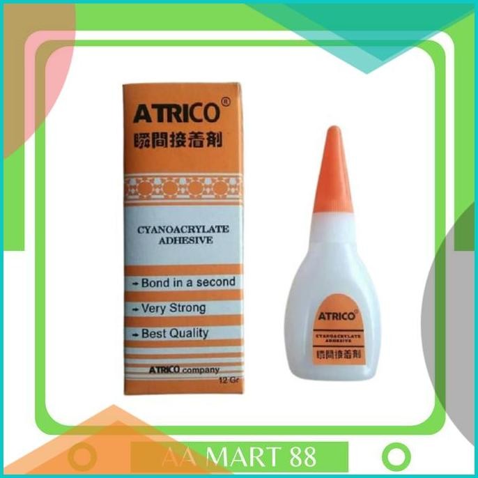 

Lem ATRICO (seperti Lem G) elektronik besi keramik kulit plastik kayu