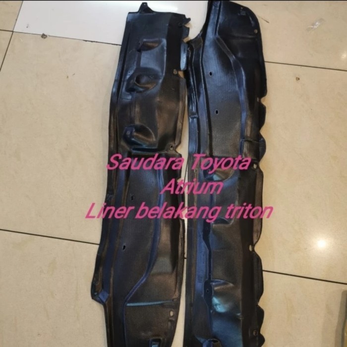 INNER FENDER LINER FENDER SPAKBOR BELAKANG STRADA TRITON 2008 2009 PREMIUM