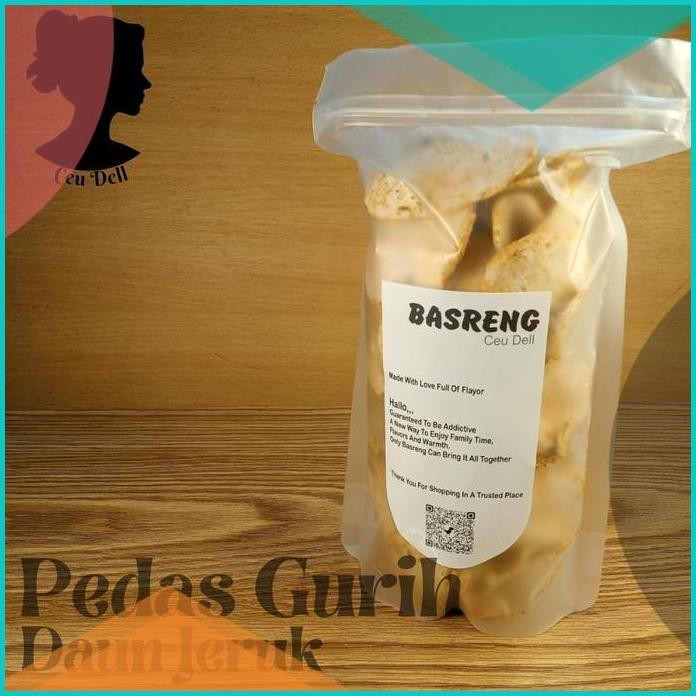 

Premium Basreng Ceu Dell Khas Bandung Rasa Pedas Gurih DaunJeruk 160g