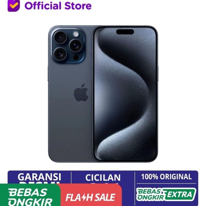 [ READY ] APPLE iPhone 15 Pro Max Promax 128GB 256GB 512GB Resmi APPLE Indonesia