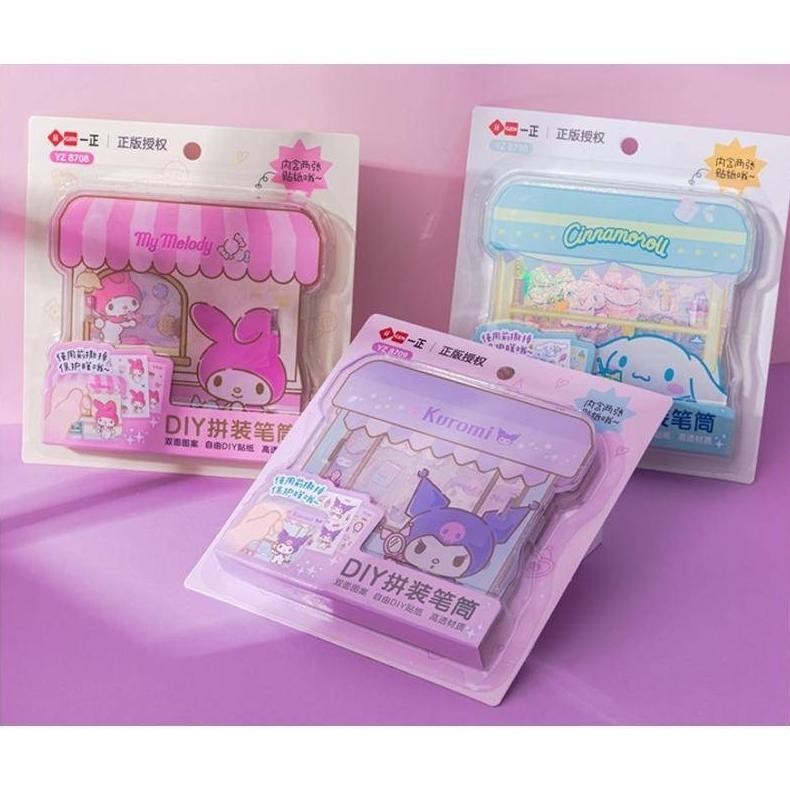 

TERLARIS Tempat Pulpen Stationery Kotak Penyimpanan Organizer Meja Tempat Pulpen Akrilik Sanrio ed-76