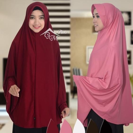 Harga Diskon Jilbab Hijab Bergo Ena Jumbo Pet Jumbo