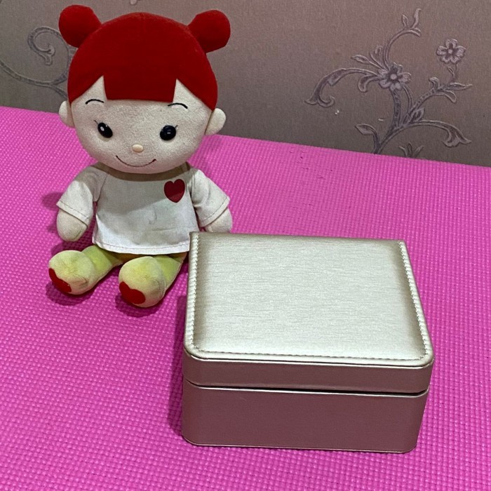 Tempat Perhiasan Emas Kotak/Tempat Perhiasan Seserahan/Tempat Mahar