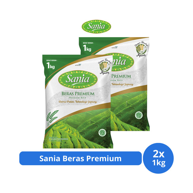 

Sania Beras Premium 1kg x 2 pcs