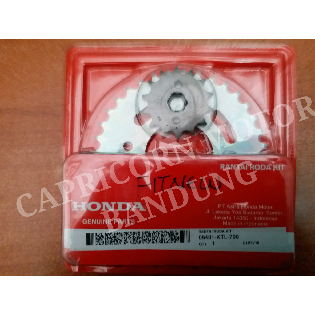 GIR SET GIRSET GIR PAKET SUPRA FIT NEW AHM ORI