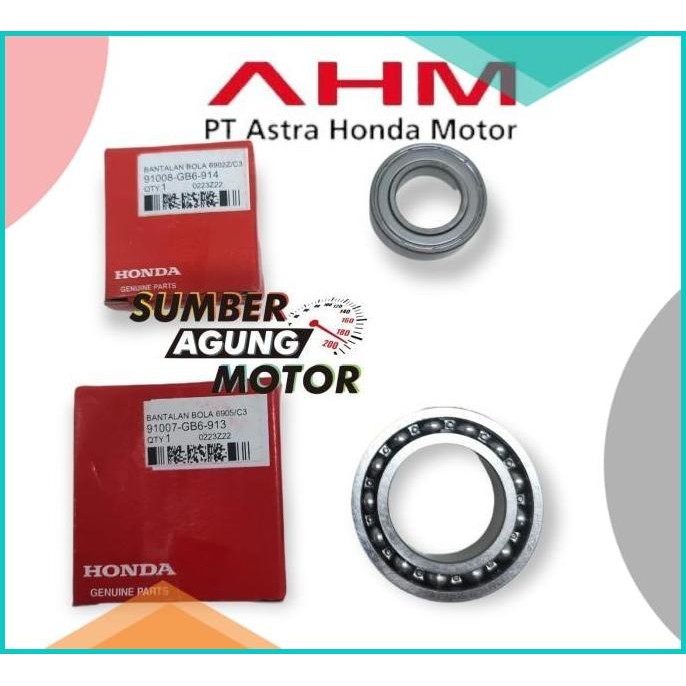 LAKER BEARING NOKEN AS 6905 GRAND SUPRA LEGENDA STAR WIN ORIGINAL AHM