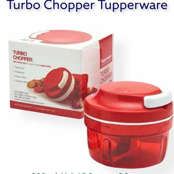 Alat Cacah Giling Makanan Turbo Chopper Manual Tupperware (1)