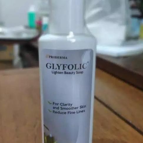 Glyfolic Lighten Beauty Soap - Sabun Cerah & Angkat Sel Kulit Mati